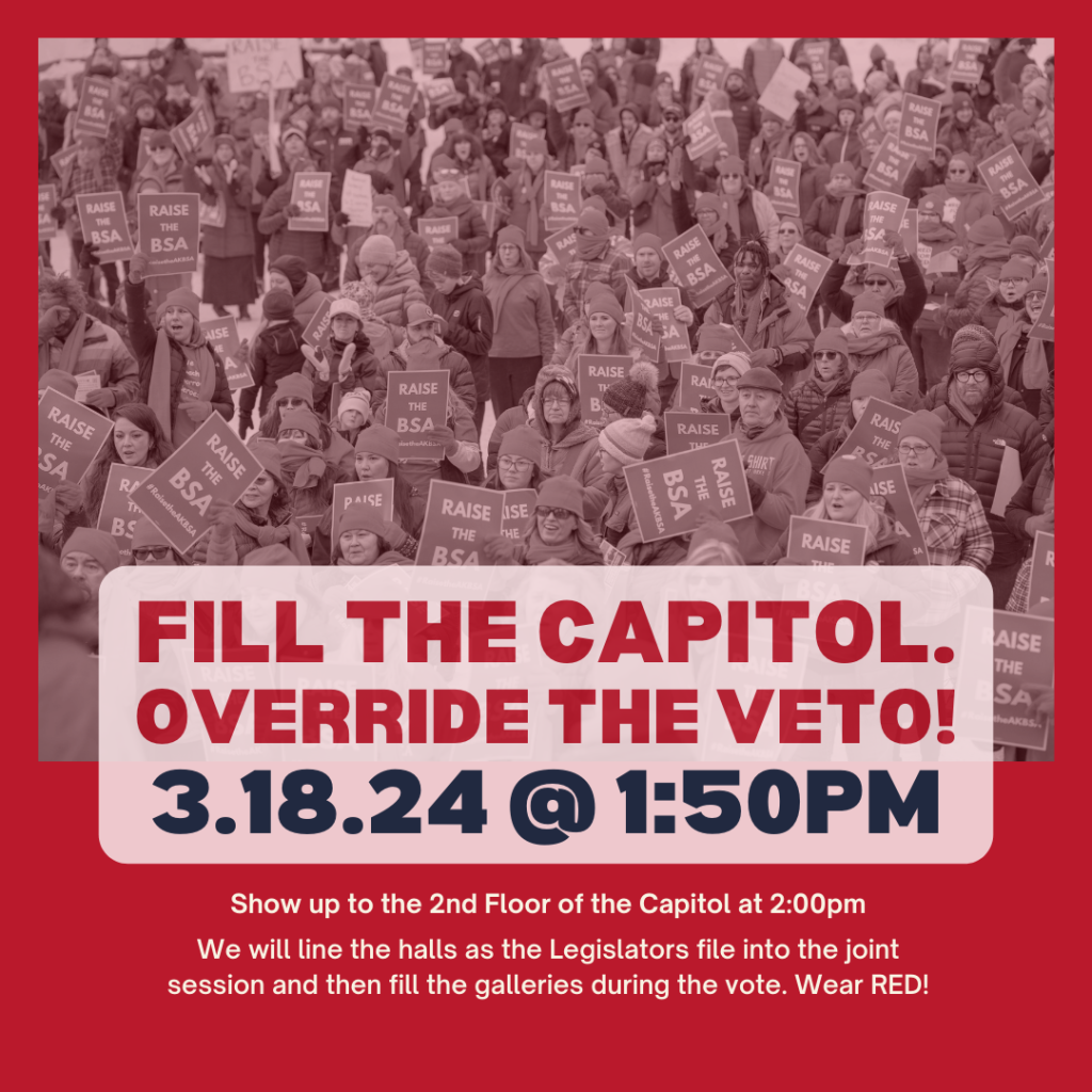 Fill the Capitol. Override the Veto! 3.18.24 @ 1:50 pm.